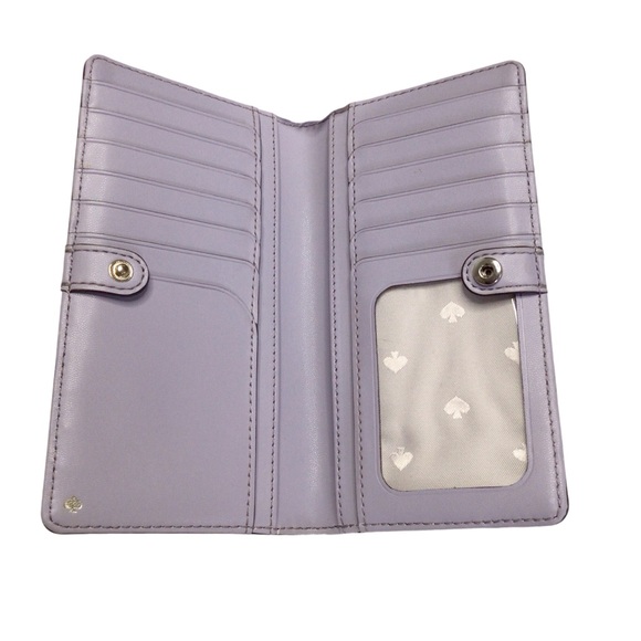 Kate Spade Cameron Breezy Floral Large Slim Bifold Wallet - Picture 4 of 12